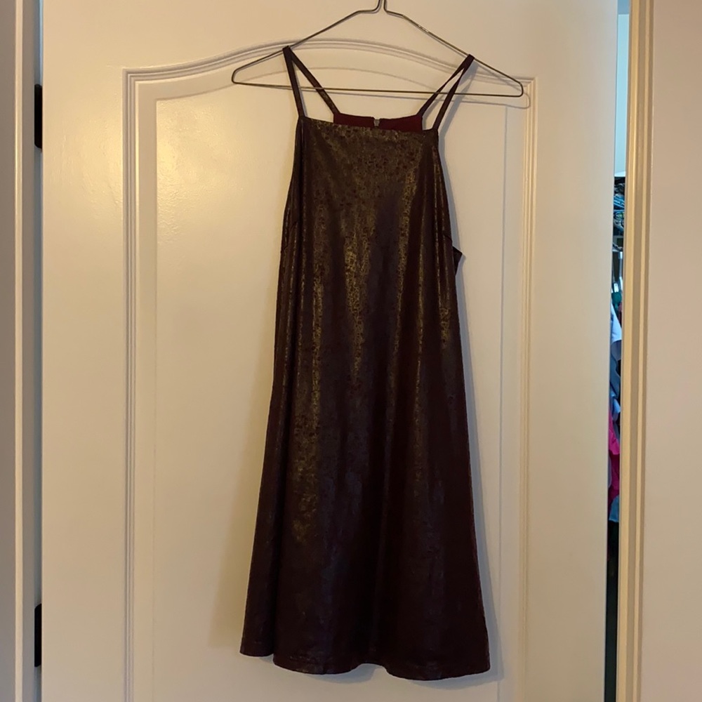 Boutique Maroon Dress